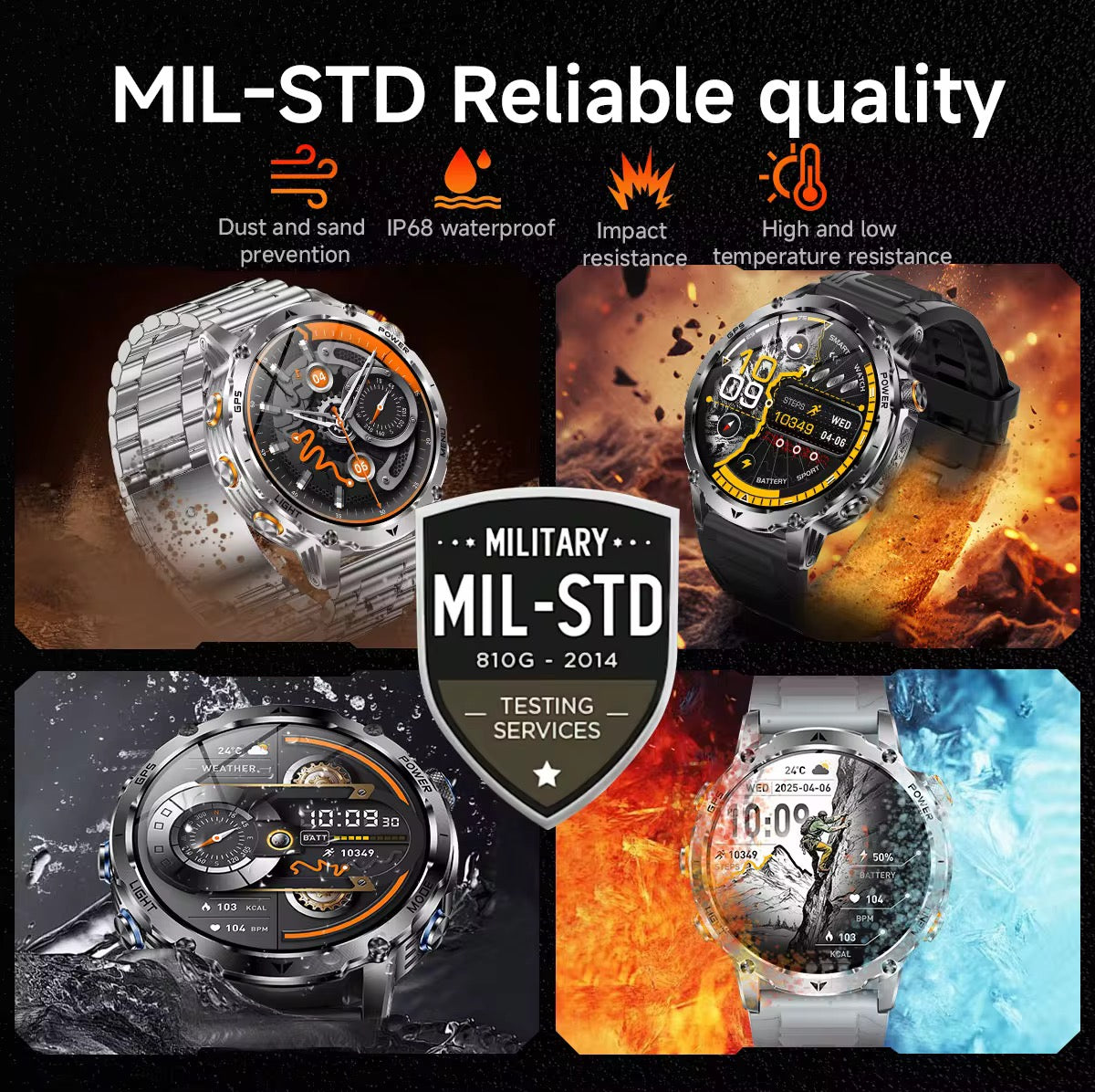 TACTIX Rugged Smartwatch